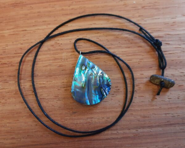 Kopen natuur sieraden druppel van Paua schelp