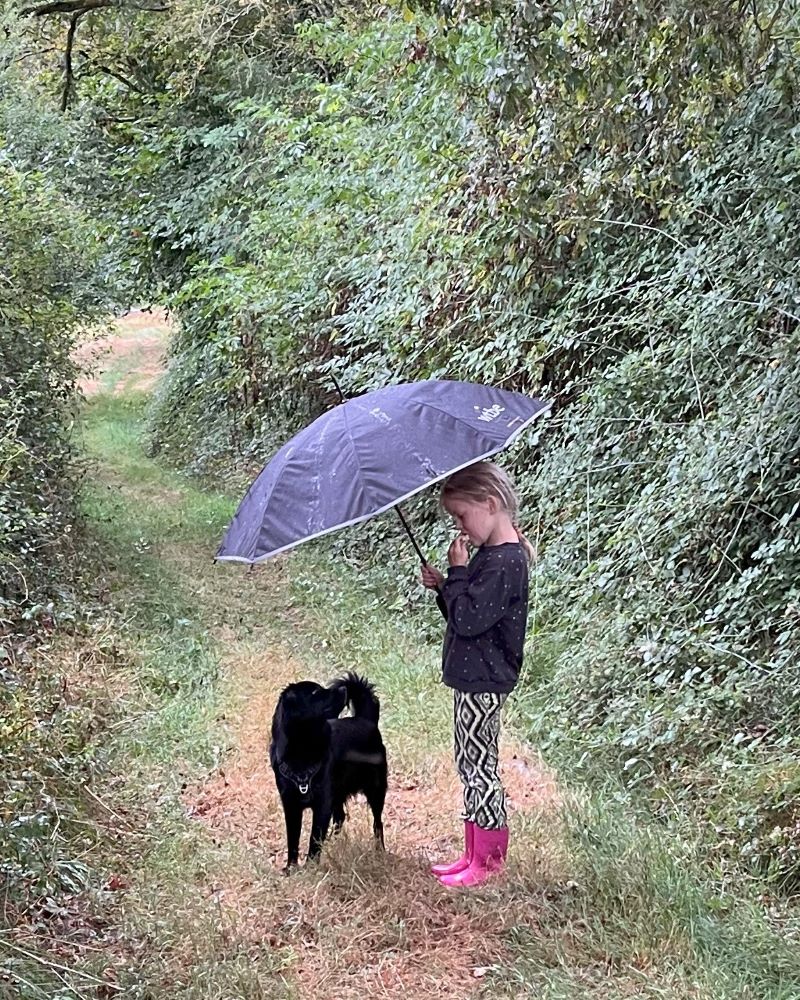 Lekker in de regen